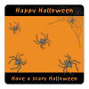 Spider Square Halloween Coasters 3.5x3.5